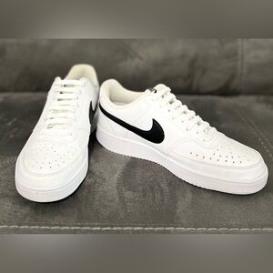 Court Vision Low Next Nature 'White Black' Women Size 7.5